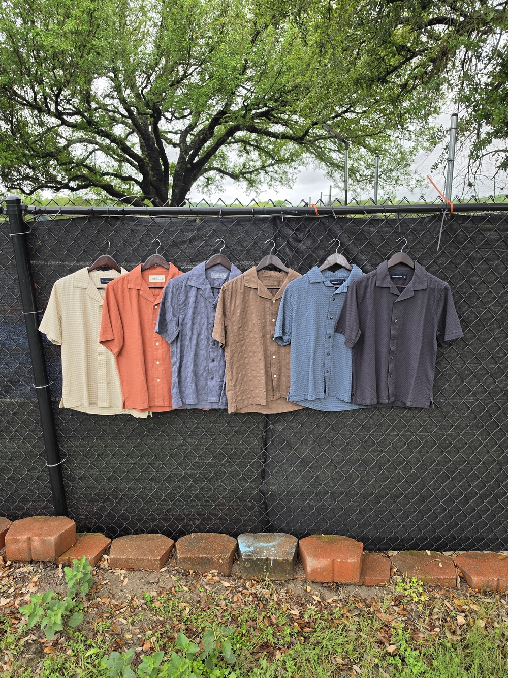 Men's Abercrombie & Fitch Button Shirts Lot of 6 Size XS